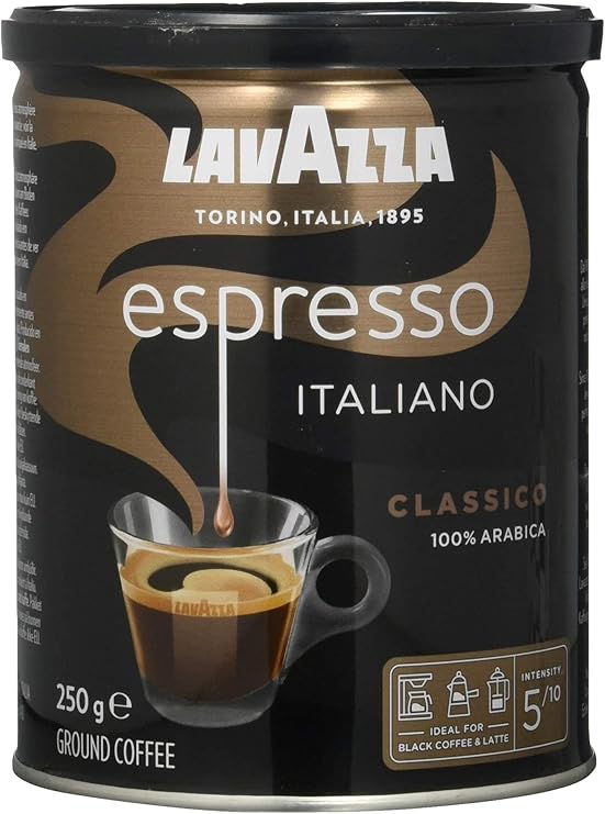 Lavazza Ground coffee ESPRESSO The best Italian coffee on your palate 250 GR Amazon.co