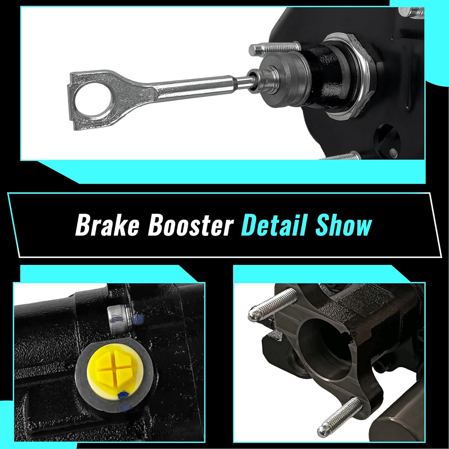 Hydraulic Power Brake Booster 52-7359 Compatible with Chevrolet Silverado 1500 2500 HD 3500 Tahoe Suburban GMC Sierra 1500 2500 Yukon Cadillac Escalade EXT Hummer H2