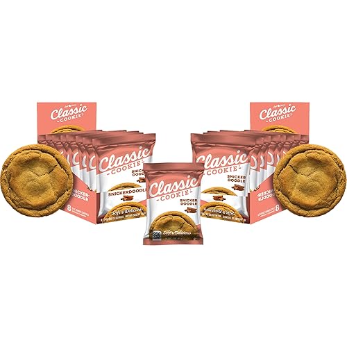 Miniatura 47 de Classic Cookie Galletas de chispas de chocolate horneadas suaves hechas con mini besos Hershey's®, 2 cajas, 16 galletas envueltas individualmente