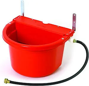 Little Giant Automatic Animal Waterer - 4 Gallon, Red