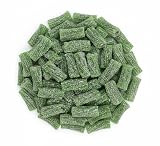 SweetGlob Pectin Filled Sour Licorice Twist Bites Soft & Chewy Gummy Candy with Tangy Fruit Filling, Sweet & Sour Licorice Pieces, Bulk Bag for Snacking & Parties (Watermelon, 1 Pound)