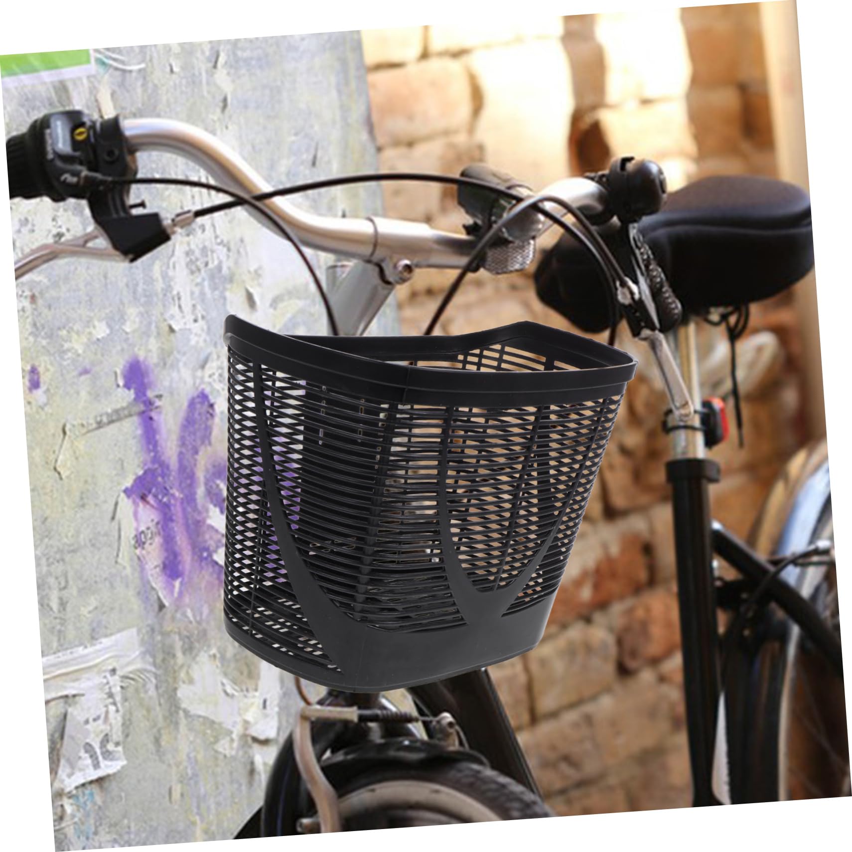Abaodam Cesto per Bicicletta Anteriore capacità Ampia Facile Installazione Compatibile con Scooter Elettrici e Bici da Città Accessorio per Spostamenti Quotidiani e Shopping