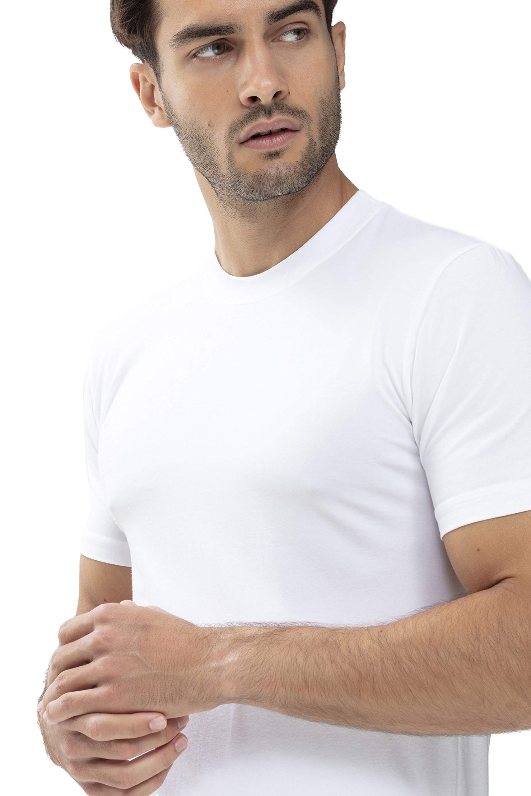 Mey Herren Shirt - Halbarm T-Shirt mit Rundhalsausschnitt - Basic Serie Dry Cotton - 46103