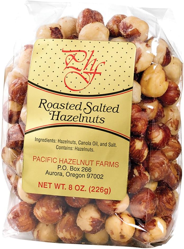 Pacific Hazelnut Farms Roasted Salted Hazelnuts 8 oz.
