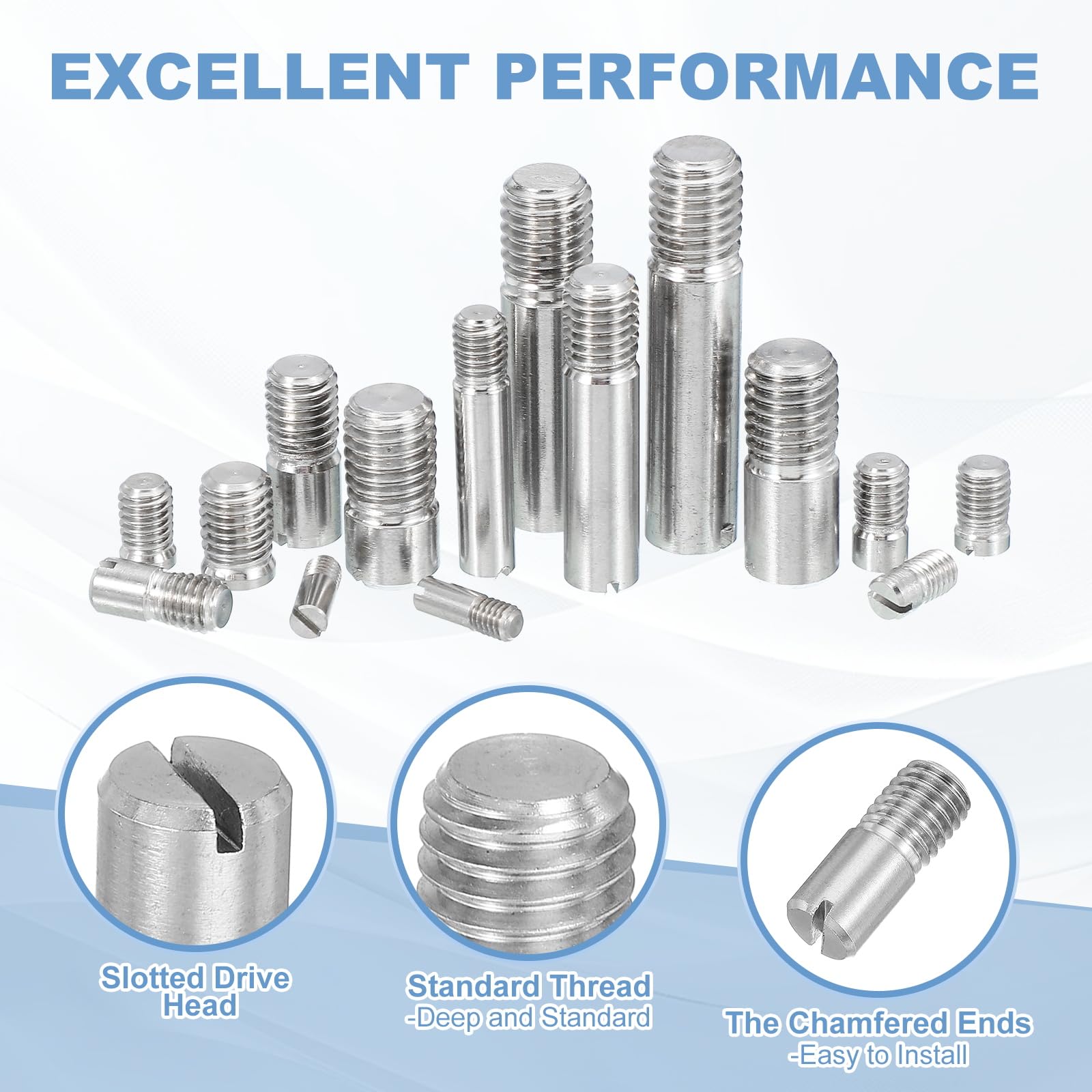 PATIKIL M10 x 25mm Slotted Cylindrical Pin - Image 4