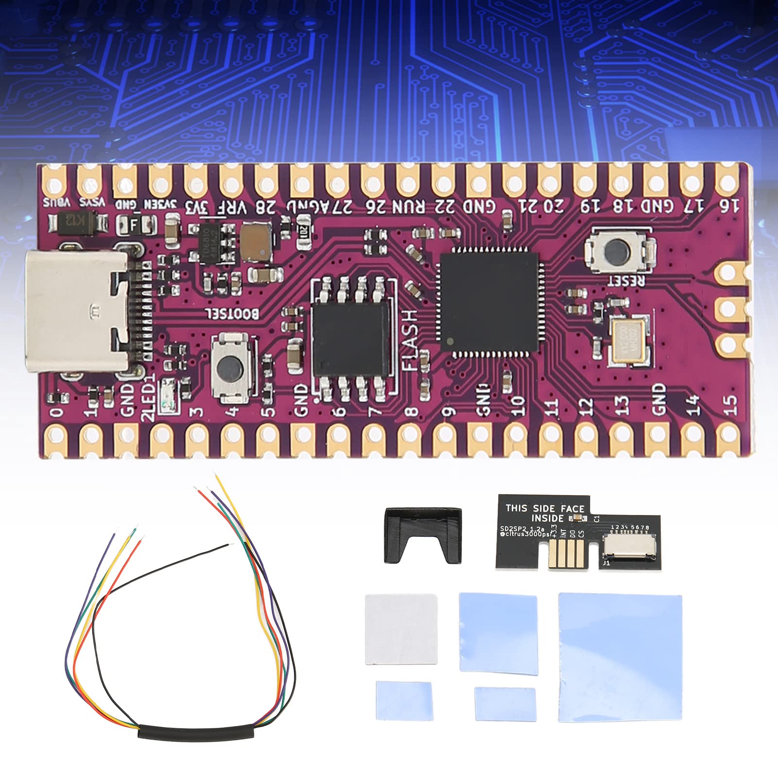 Raspberry Pi Pico Flexible Microcontroller Board Based On