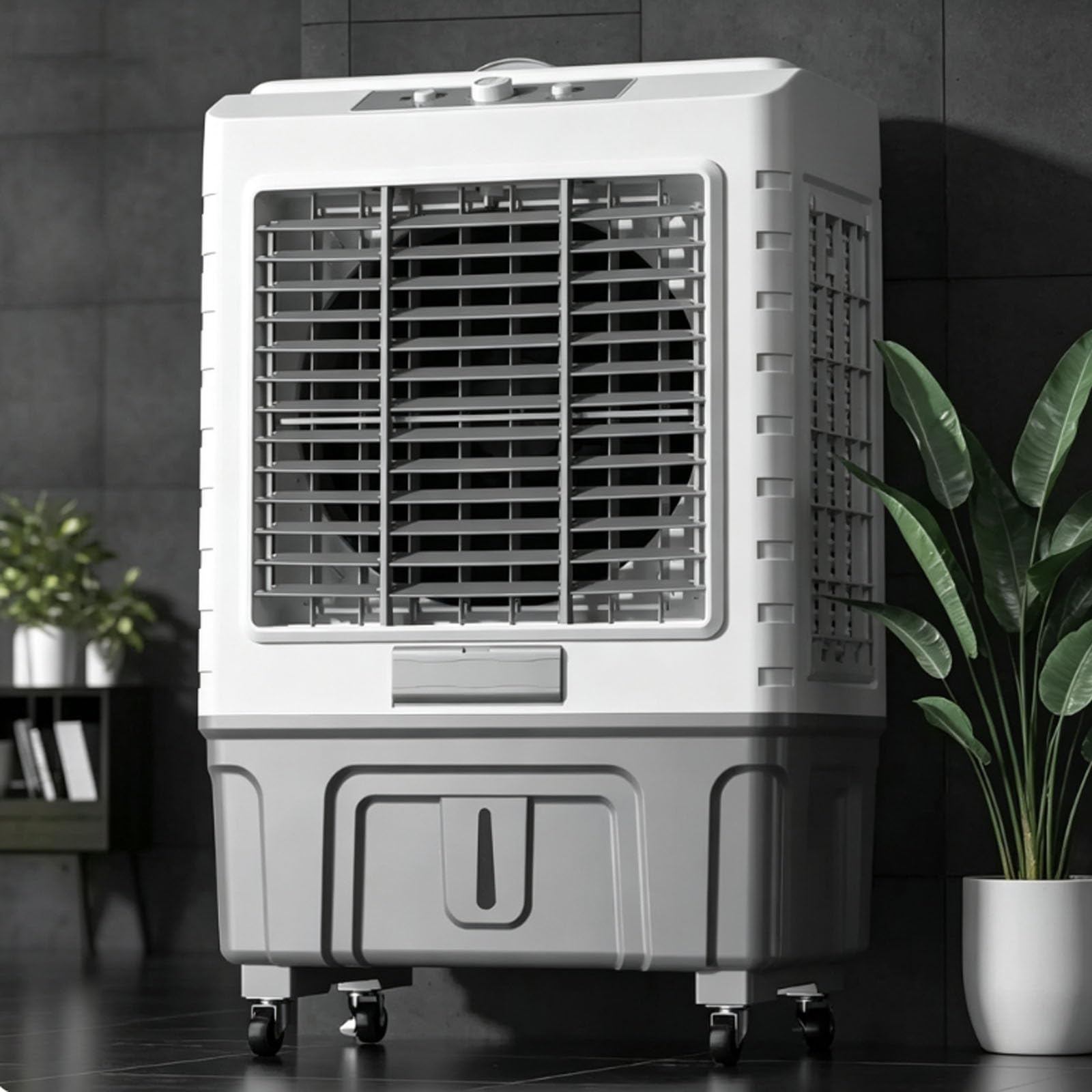 Laohucai One Color Large Air Cooler, Evaporative Air Cooler, Remote Control
