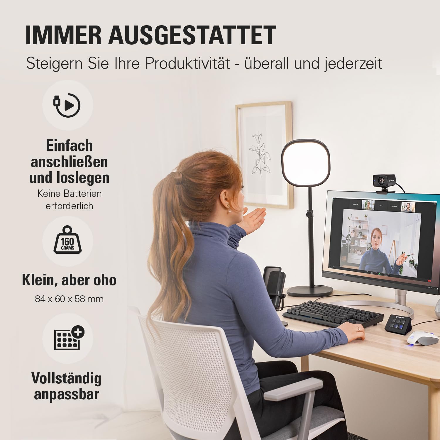 Elgato Stream Deck Mini, 6 anpassbare LCD-Makrotasten