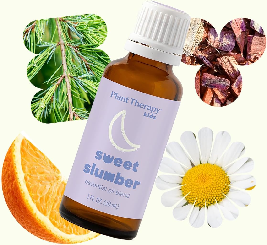 Plant Therapy Kids Sweet Slumber Essential Oil Blend 30 mL (1 oz) 100% Pure, Undiluted, Relaxing Aromatherapy for Sleep - Image 3
