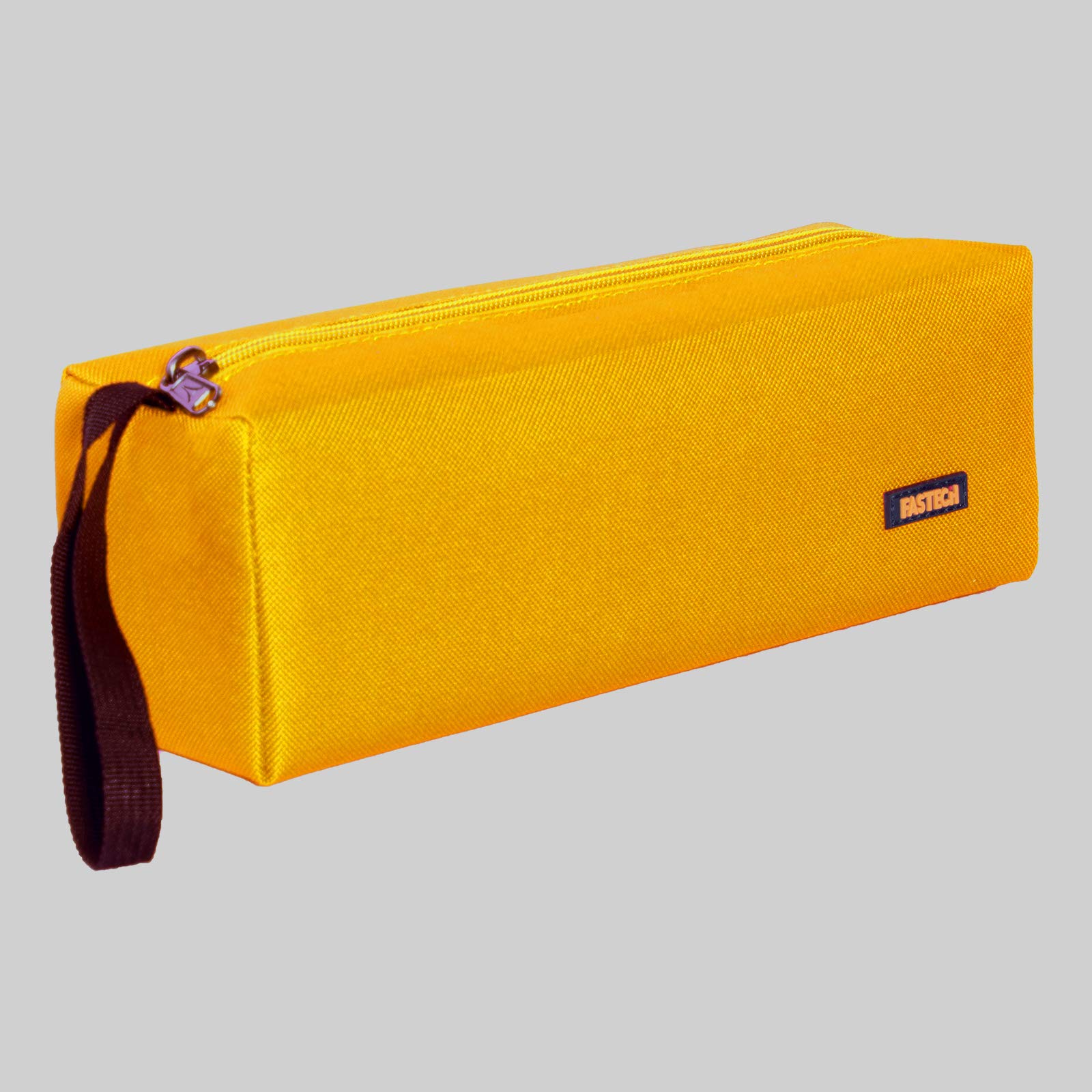 FASTECH1-Pack Zipper Utility Tool Bag，Small Zipper Bags/Multi-purpose Tool Pouch Tote Bags Storage Organizer for Screwdrivers,Pliers,Nut Drivers Gifts to Men/Women. (Yellow)