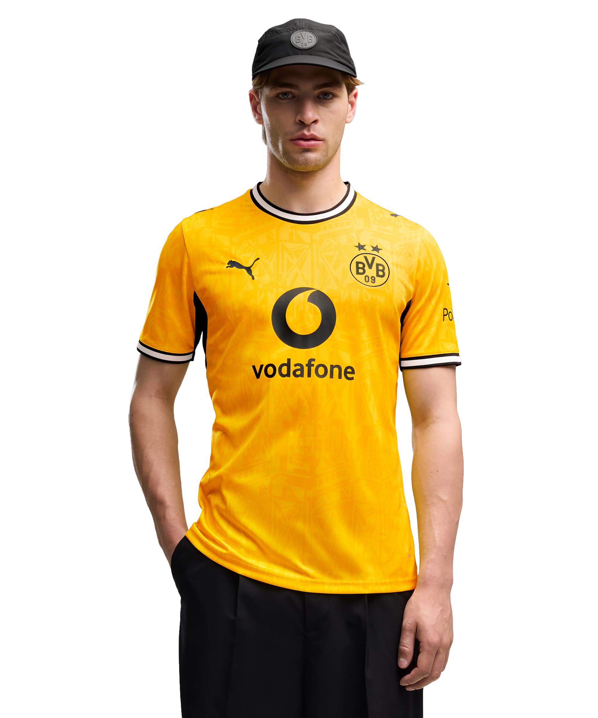 '26-'27 Borussia Dortmund Home Shirt Polyester Made By: Puma Men's Yellow 3XL