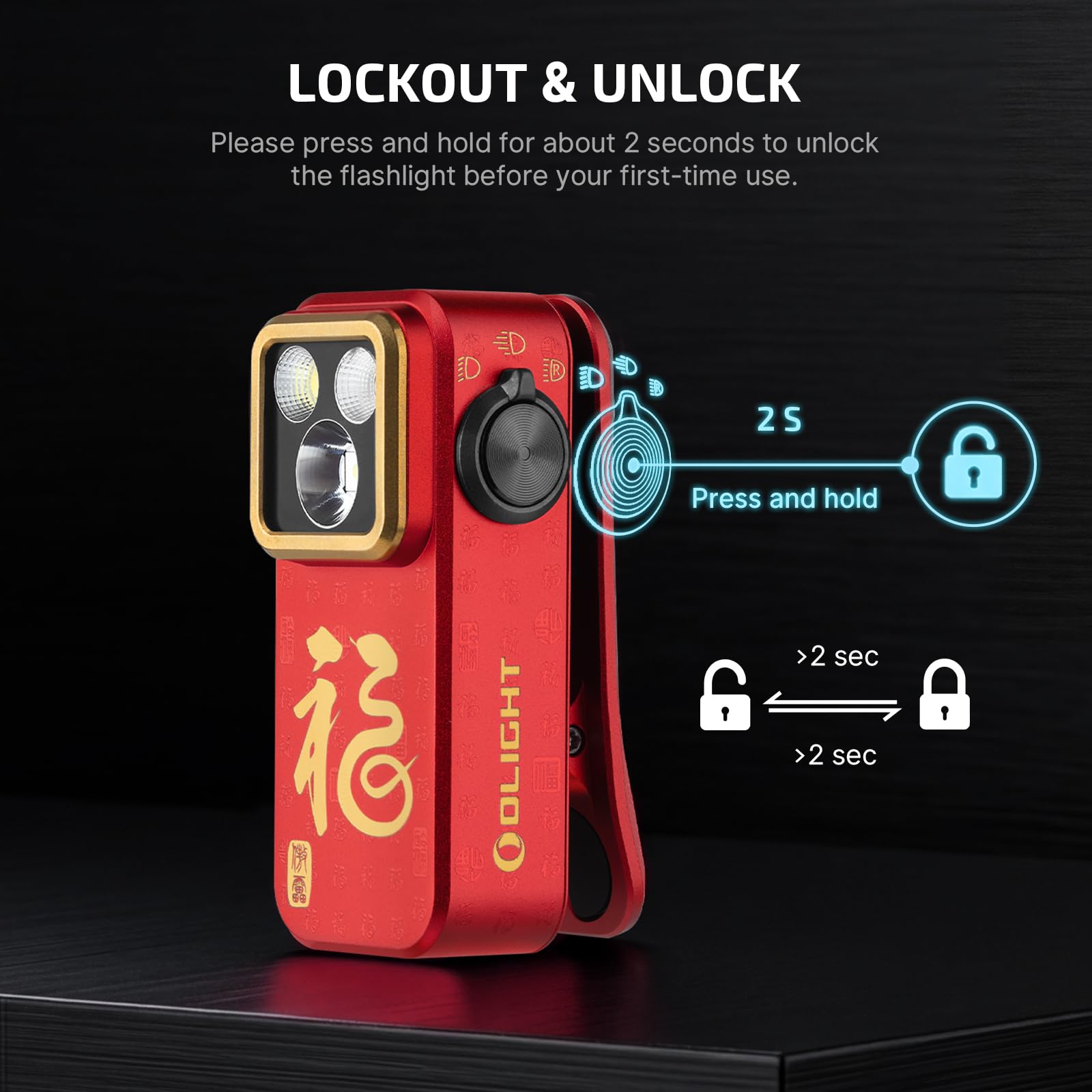 Amazon.com: OLIGHT Oclip Pro EDC Flashlight Clip-on Light