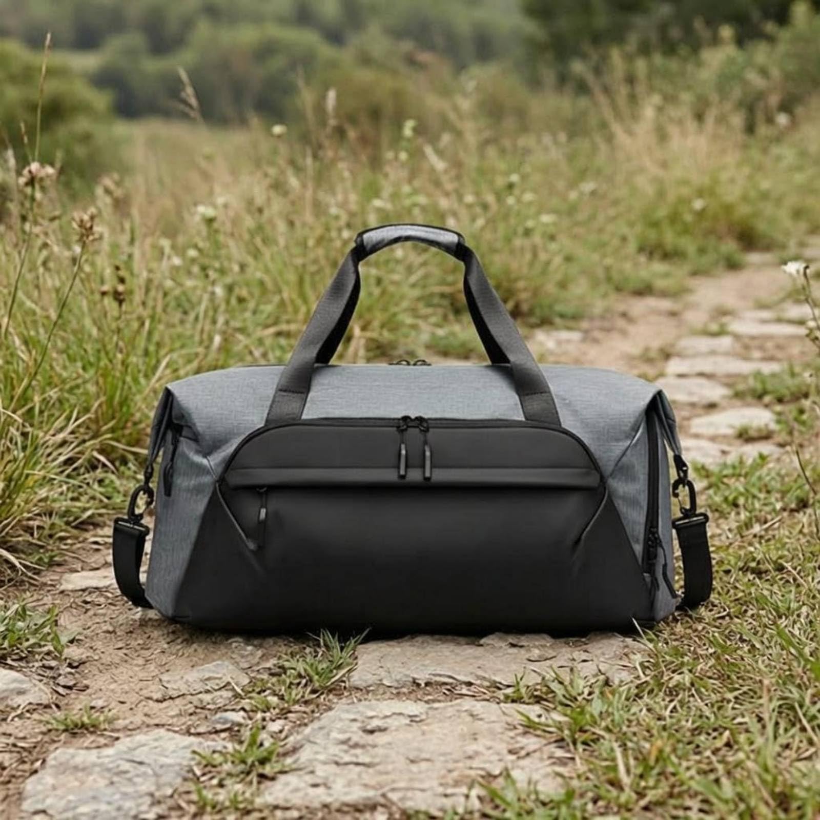 predolo Borsone da Viaggio Grande Capacità Borsa da Weekend Multiuso Borsa Palestra per Uomini