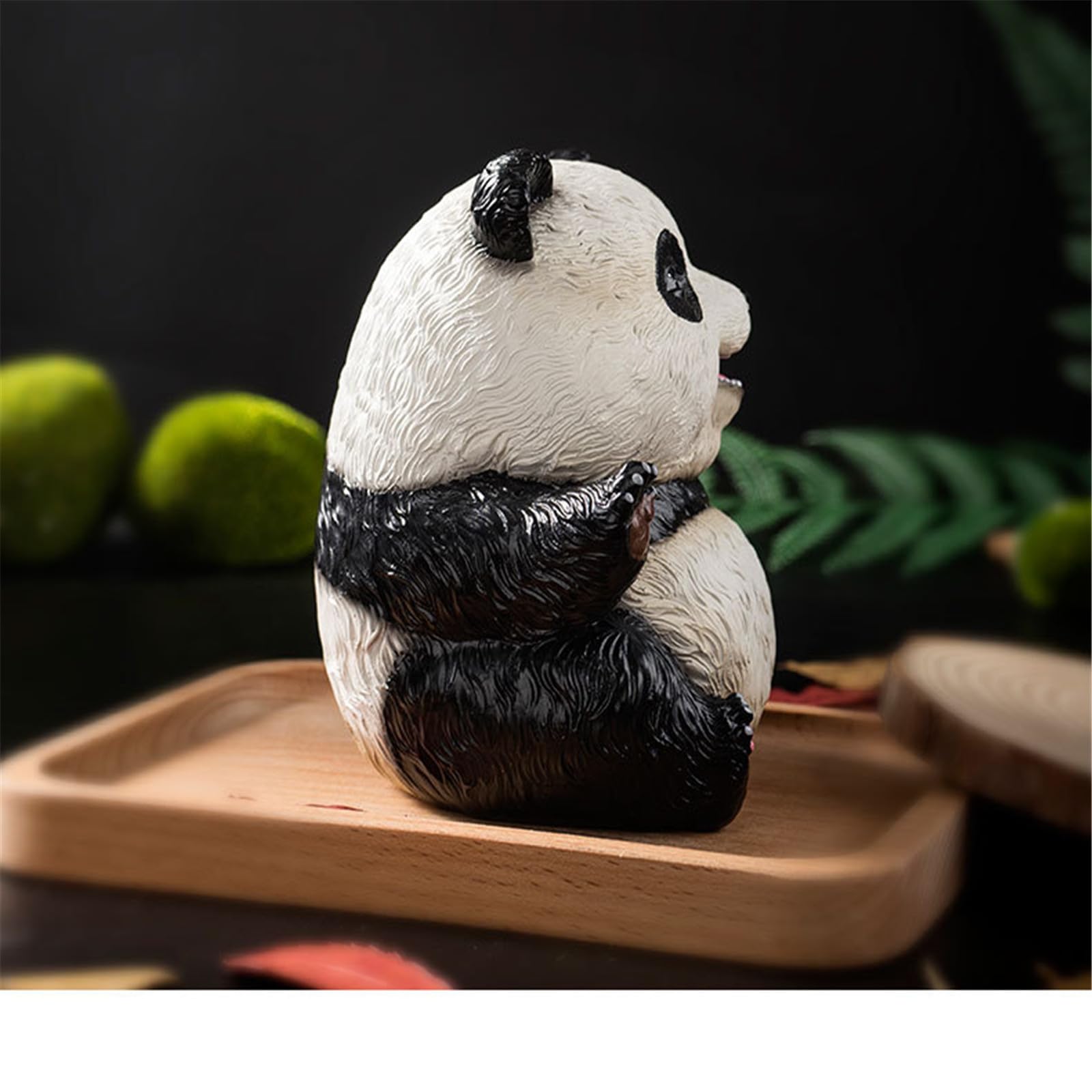 Amazon.co.jp: パンダ像デスク装飾ディスプレイモデル中国パンダ置物 