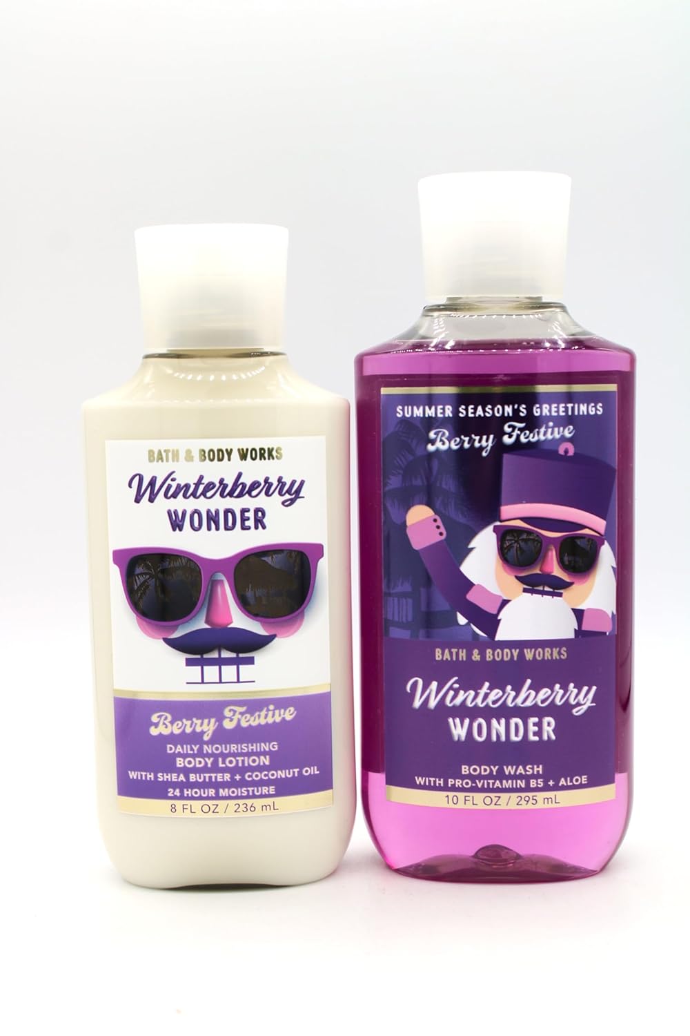 Generic Winterberry Wonder, Bath and Body, Shower Gel and Body Lotion Bundle Set