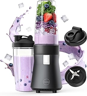 iCucina Smoothie Blender, Personal Blender for Shakes and Smoothies, 700...