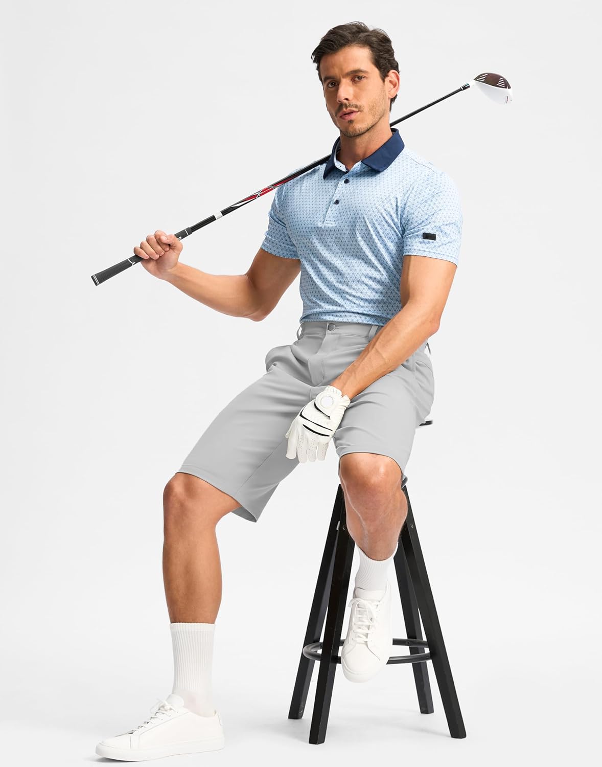 G Gradual Casual Shorts for Men 11" Lightweight Men's Golf Shorts Stretch with 3 Pockets Quick Dry Summer Breathable Shorts - Image 5