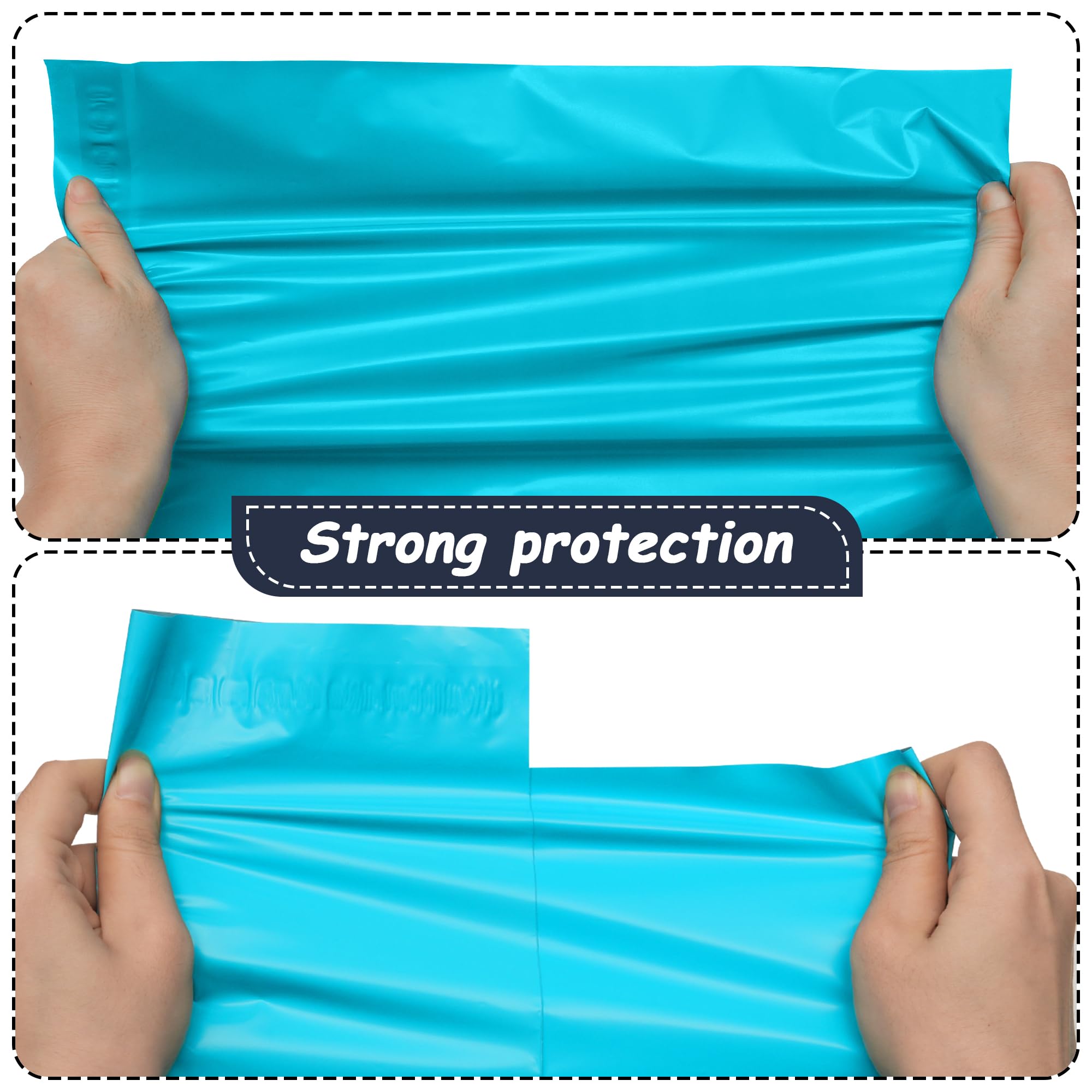 Sacs VCI Auto-adhésifs Anti-corrosion - Lot De 100 - Taille 10x15 Cm - Bleu - Protection Métaux (fer, Acier, Cuivre) Jusqu'à 2 Ans - Pour Stockage/expédition