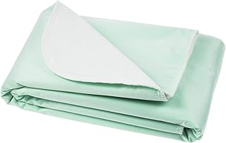 Sponsored Ad - Vive Bed Pads for Incontinence Washable, Bed Wetting Protection for Adults & Elderly - Waterproof Reusable ...