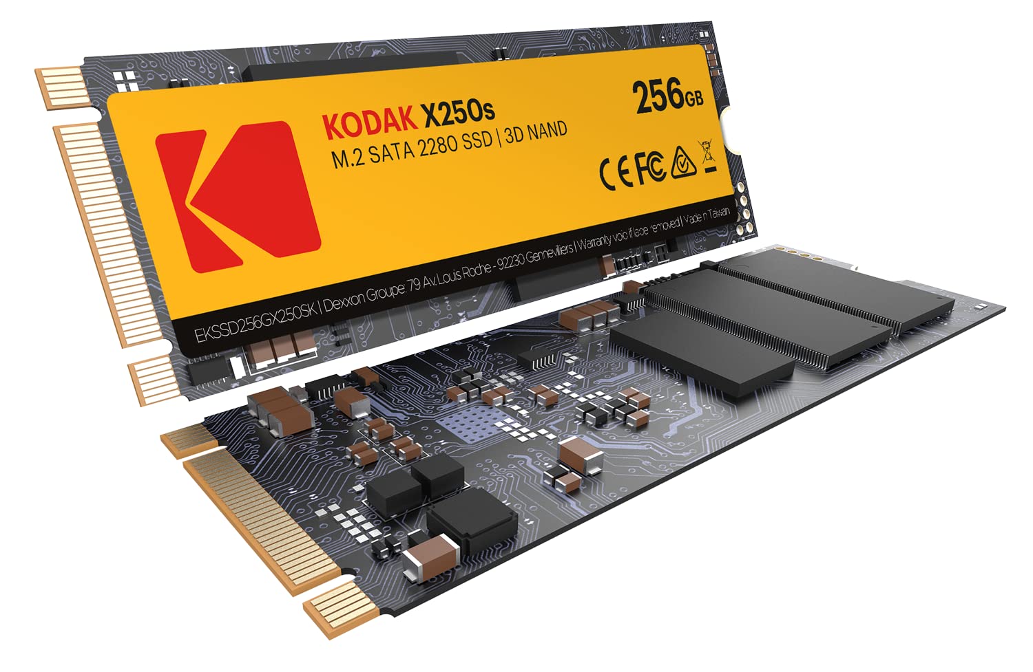 Amazon.com: KODAK SSD M2 SATA X250 Solid State Drive - 256GB