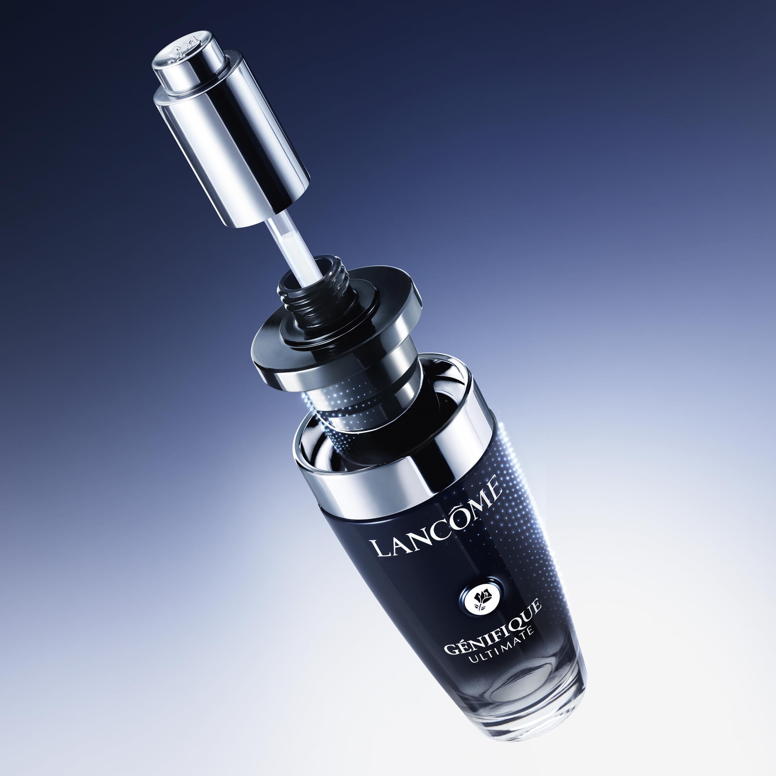Lancôme Génifique Ultimate Serum, intensive Gesichtspflege gegen Rötungen | mindert feine Linien, feuchtigkeitsspendend, Anti-Aging-Wirkung für ebenmäßigere Haut, tiefgehende Versorgung, nachfüllbar