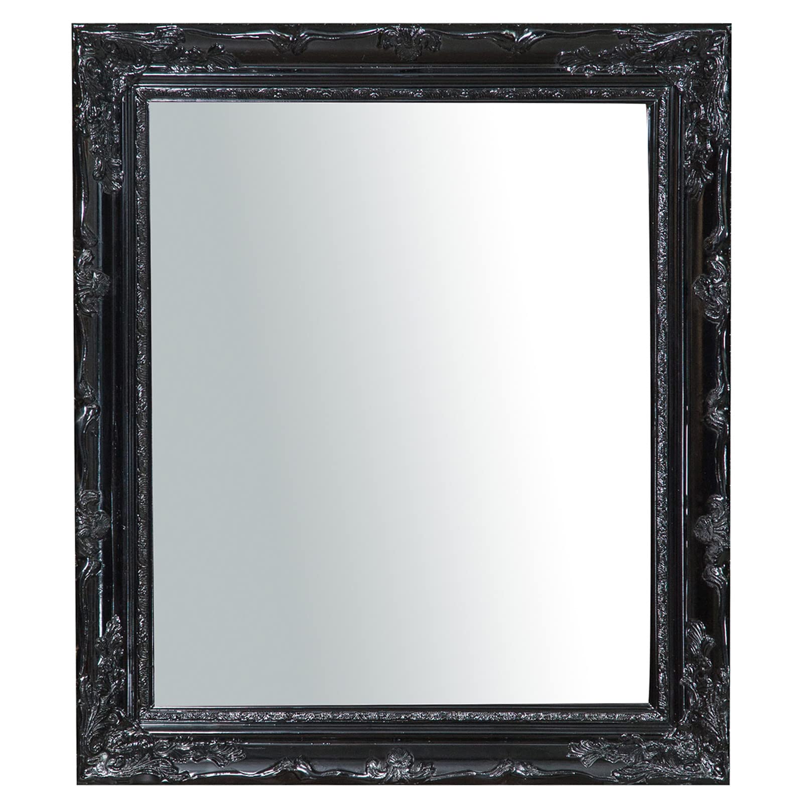 Biscottini Specchio vintage 75x65 cm | Specchio da parete bagno e camera da letto | Specchio ingresso