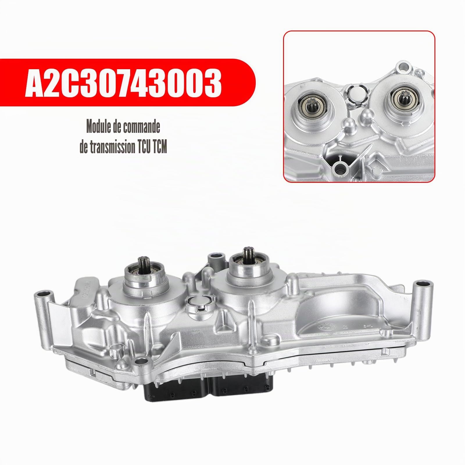 Bruce & Shark TCU TCM Transmission avectrol Module A2C30743000 / A2C30743003 – Remanufactured Unit pour Renault Captur 1.2T Petrol – Pre-Programmed Direct Fit