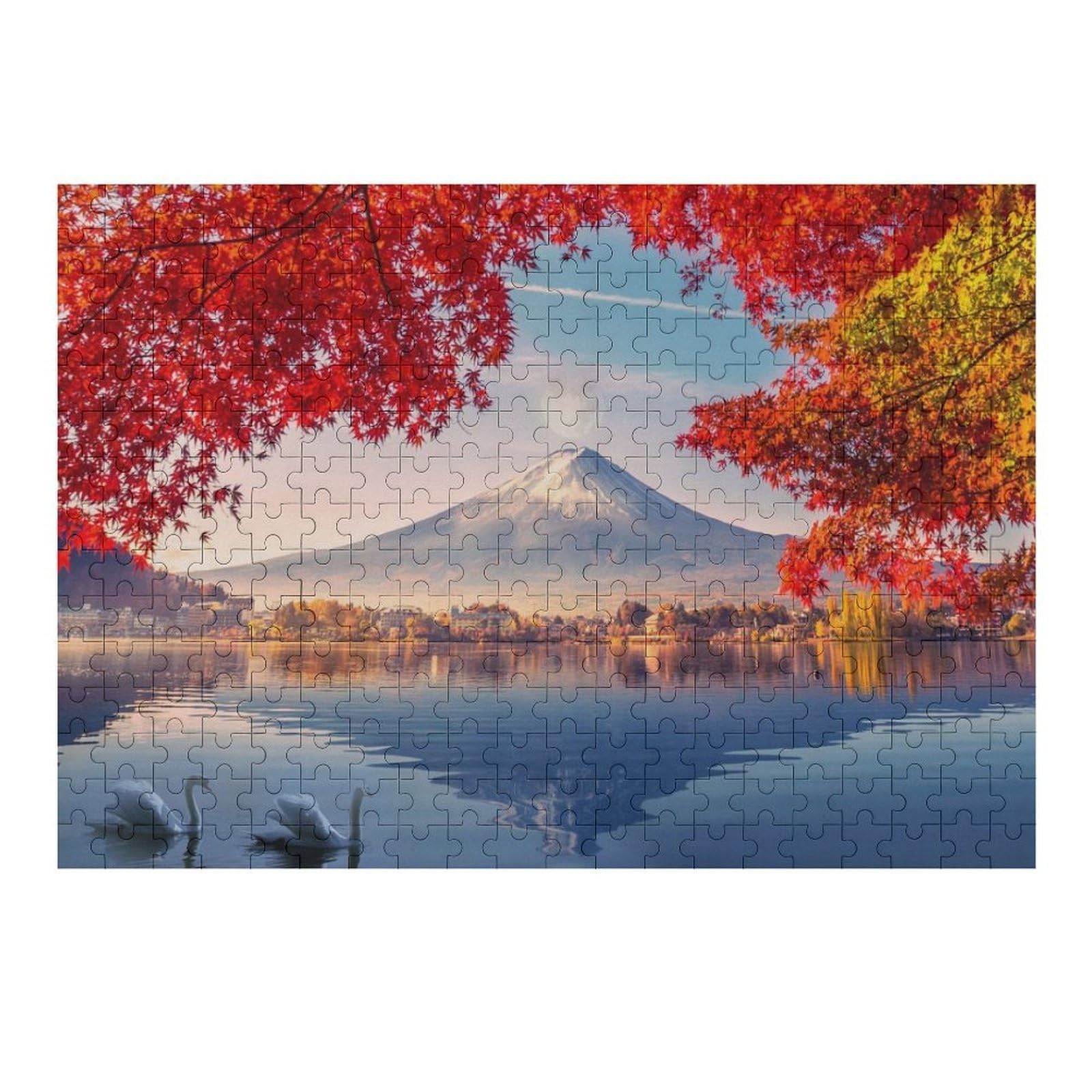 1000pcs(38x26cm) Jigsaws Adults Puzzles Gifts Japan Travel Mount Fuji Jigsaws for Adults Relaxing Games Analysis And Logic Educational Challenge 1000pcs(38x26cm)