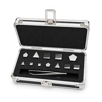 E2 Grade Calibration Weight Set, 12-Piece, 1 mg to 500 mg