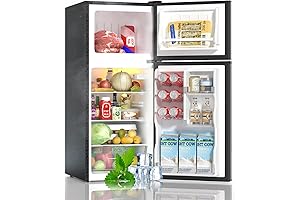 Bangson 4.0 Cu.Ft Mini Fridge with Freezer