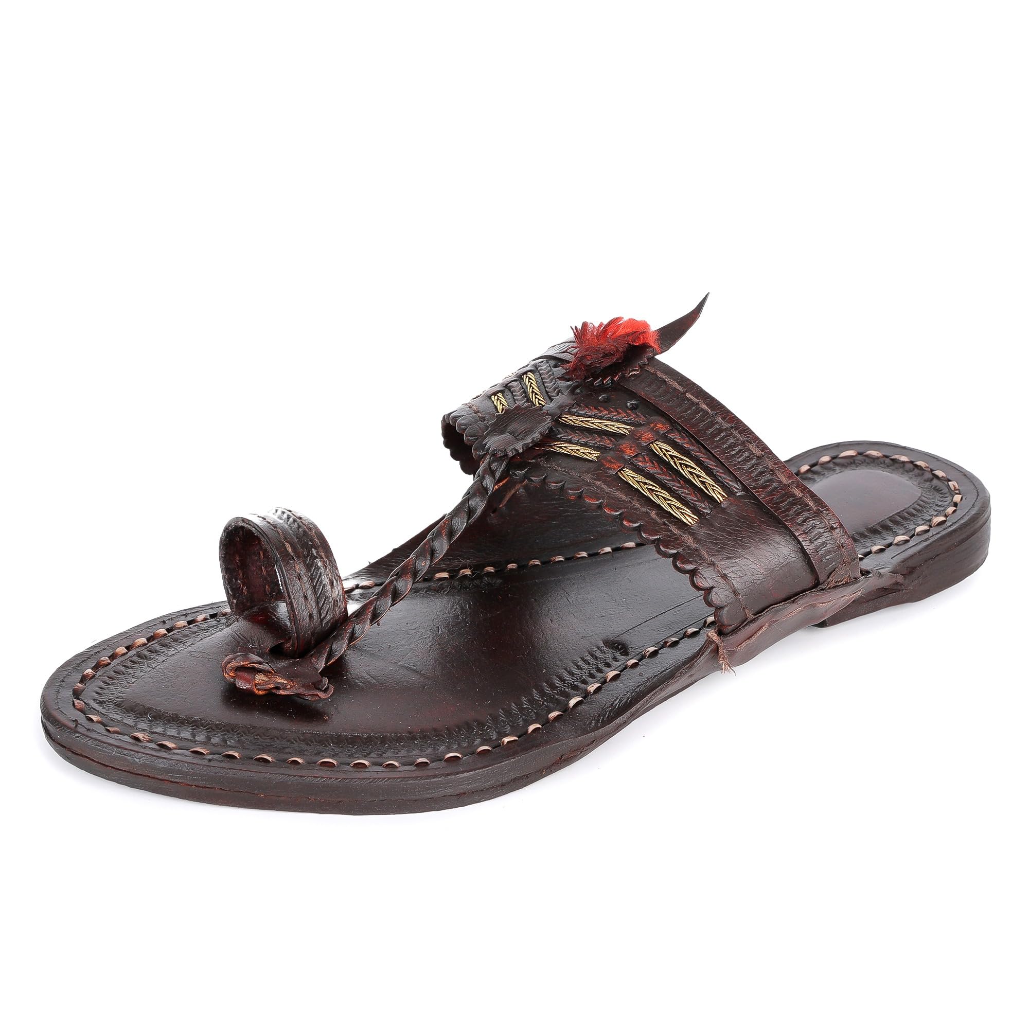 Kolhapuri kolapuri Chappal chapal Slipper for Women Ladies Leather