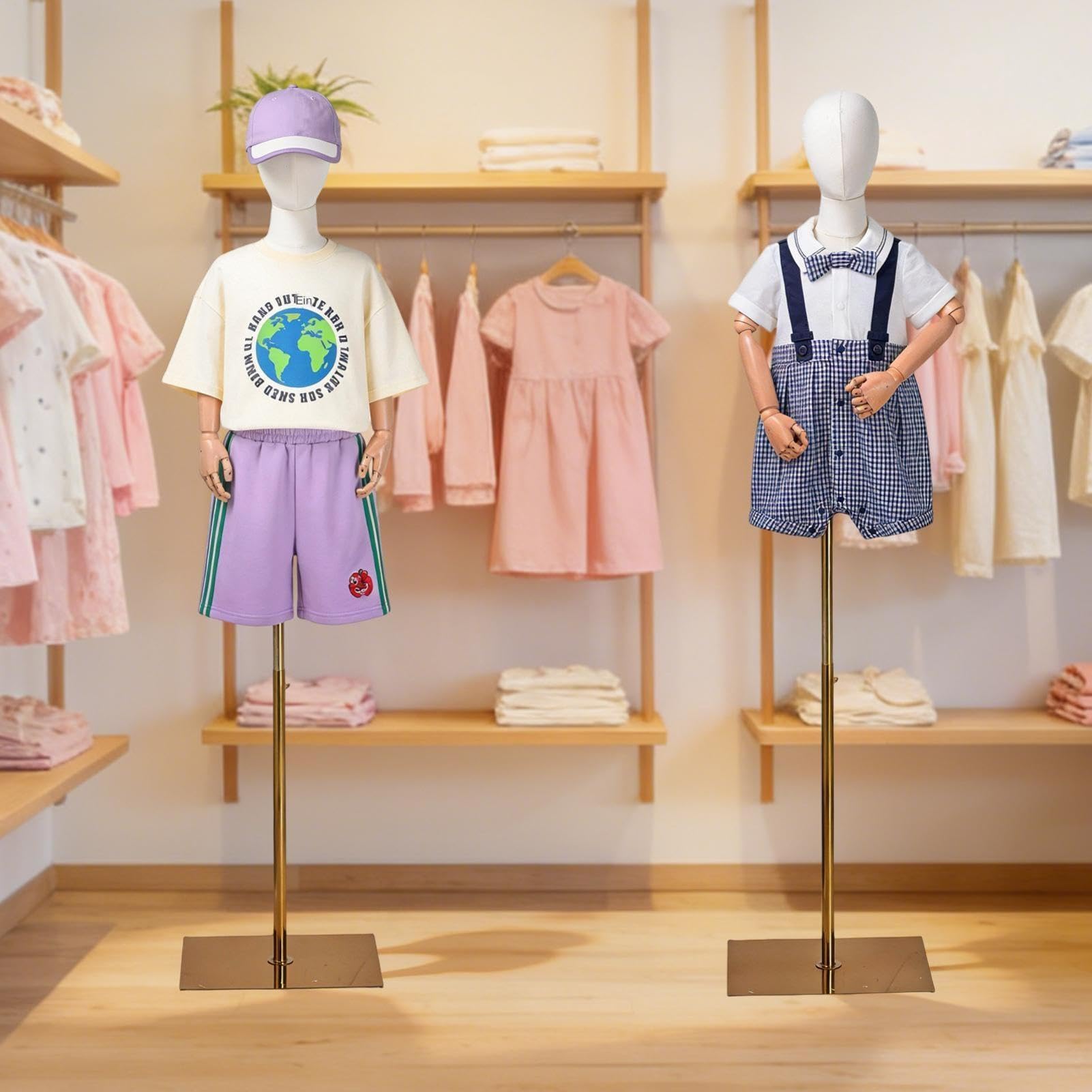 Schaufensterpuppe, Kinders Schneiderpuppe höhenverstellbar Mannequin Torso