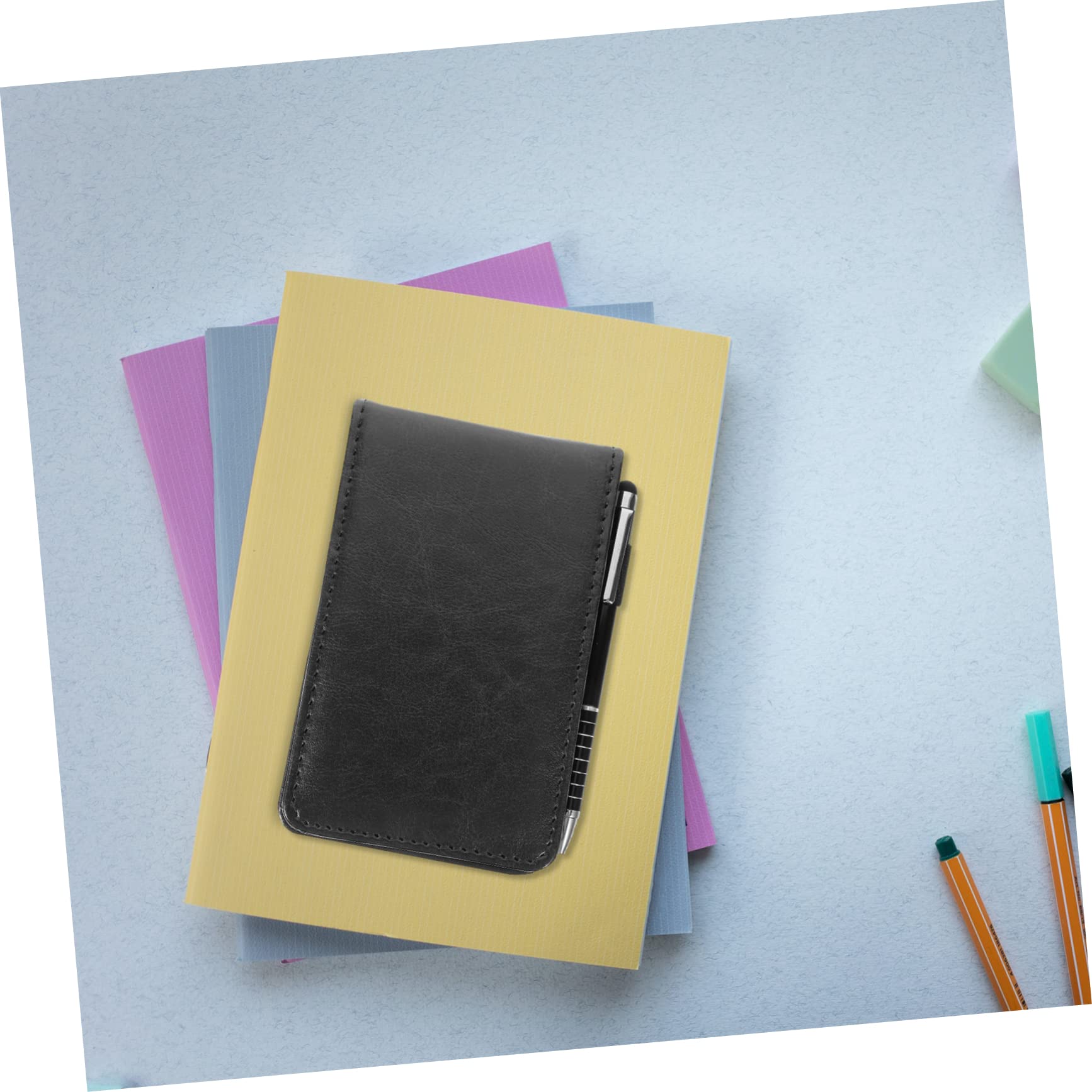VILLCASE 3sets Notepad Con Taccuino Portatile Per e Note Importanti Design e Copertura Testurizzata Per e Quotidiana