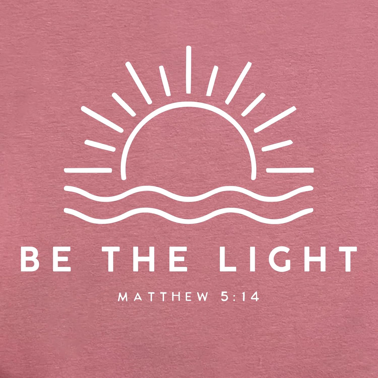 YITAN Women Cute Tops Be The Light Graphic Tee Shirts - Image 3