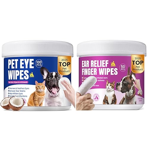 Gentle Eye & Ear Care Wipes – Coconut-Infused Ear Cleaning