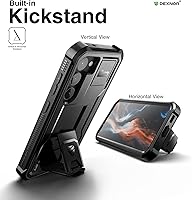 Vista 4 de Dexnor Funda de cuerpo completo para Samsung Galaxy S23 Plus 5G/6.6 pulgadas, marco frontal extra, protección de grado militar, protector