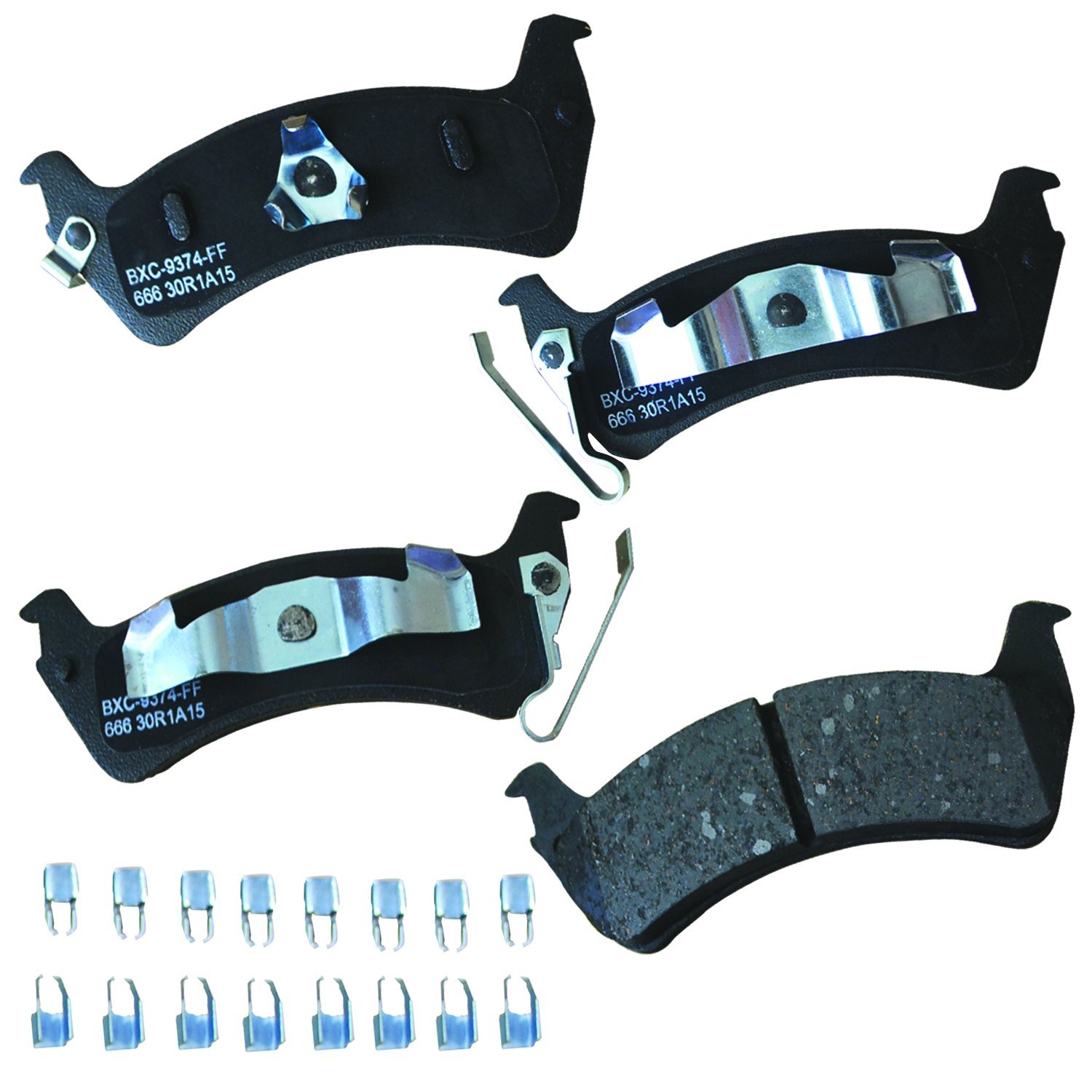 Bendix Premium SBC666 Ceramic Rear Brake Pads for Jeep Grand Cherokee 1998-1994