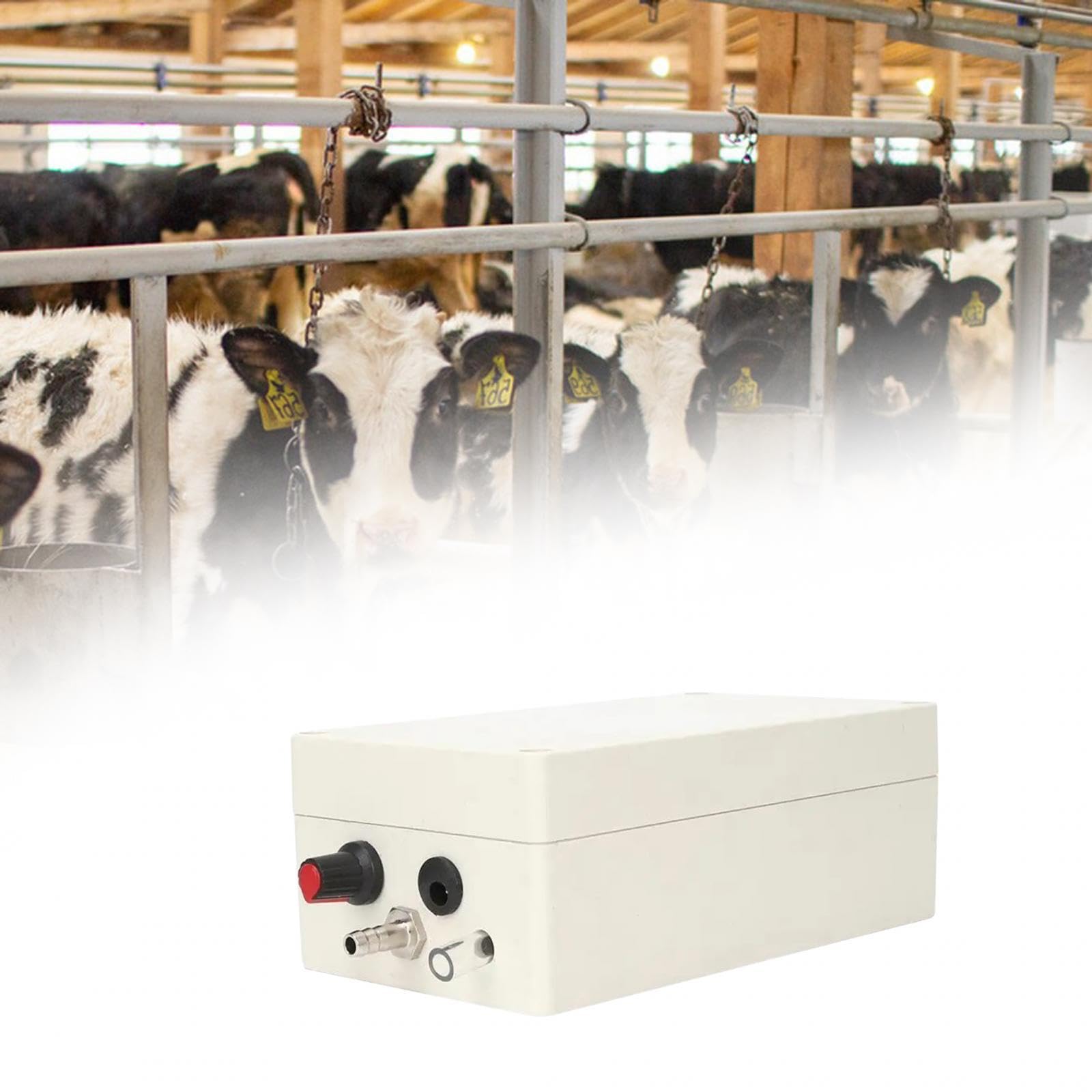 Melkwirtsmaschine, Vakuumpumpe, Langlebige Stabile Geschwindigkeit, Einstellbare Schafmelkmaschine, Melkgerät für Pferde, Vieh, Schafe, Elektrisch