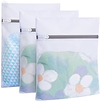 Vista 12 de BAGAIL Bolsas de lavandería de malla para ropa interior íntima y delicada, juego de 7 piezas (1XL, 2L, 2M, 2 bolsas para sujetadores)