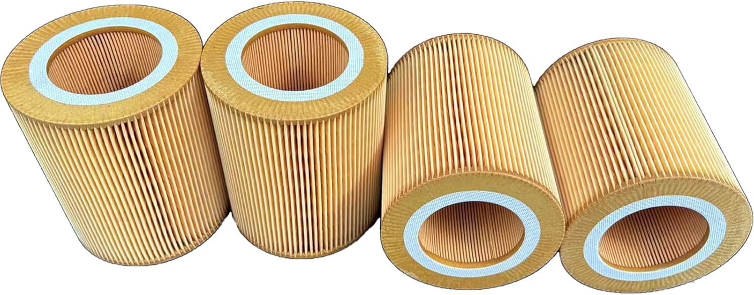 4PCS 89295976 Air Filter Intake Paper Element for Ingersoll Rand Air Compressor Replacement Parts C1250 1613872000 6211472350 A100001611