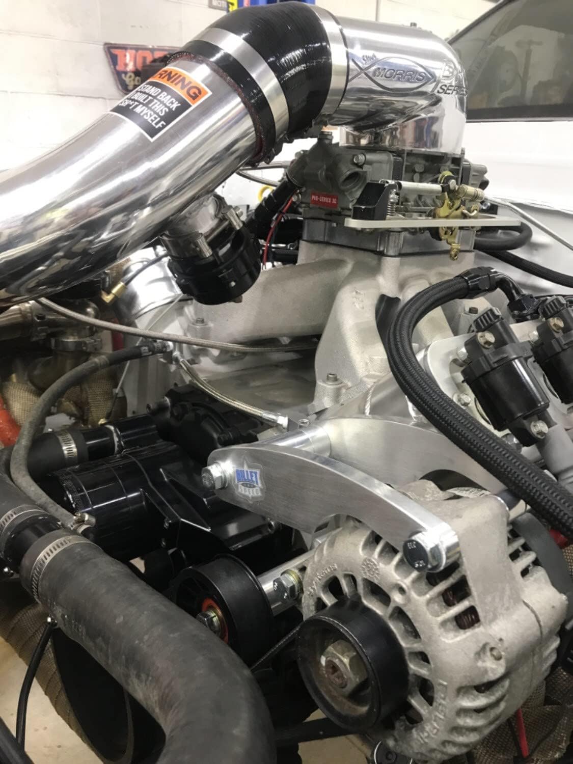 LS Alternator Only Bracket Top Driver Head Mount - Type 1 Adjustable Idler System LSX 4.8L 5.3L 6.0L Truck, LS1 Camaro, Corvette/CTS-V Balancers