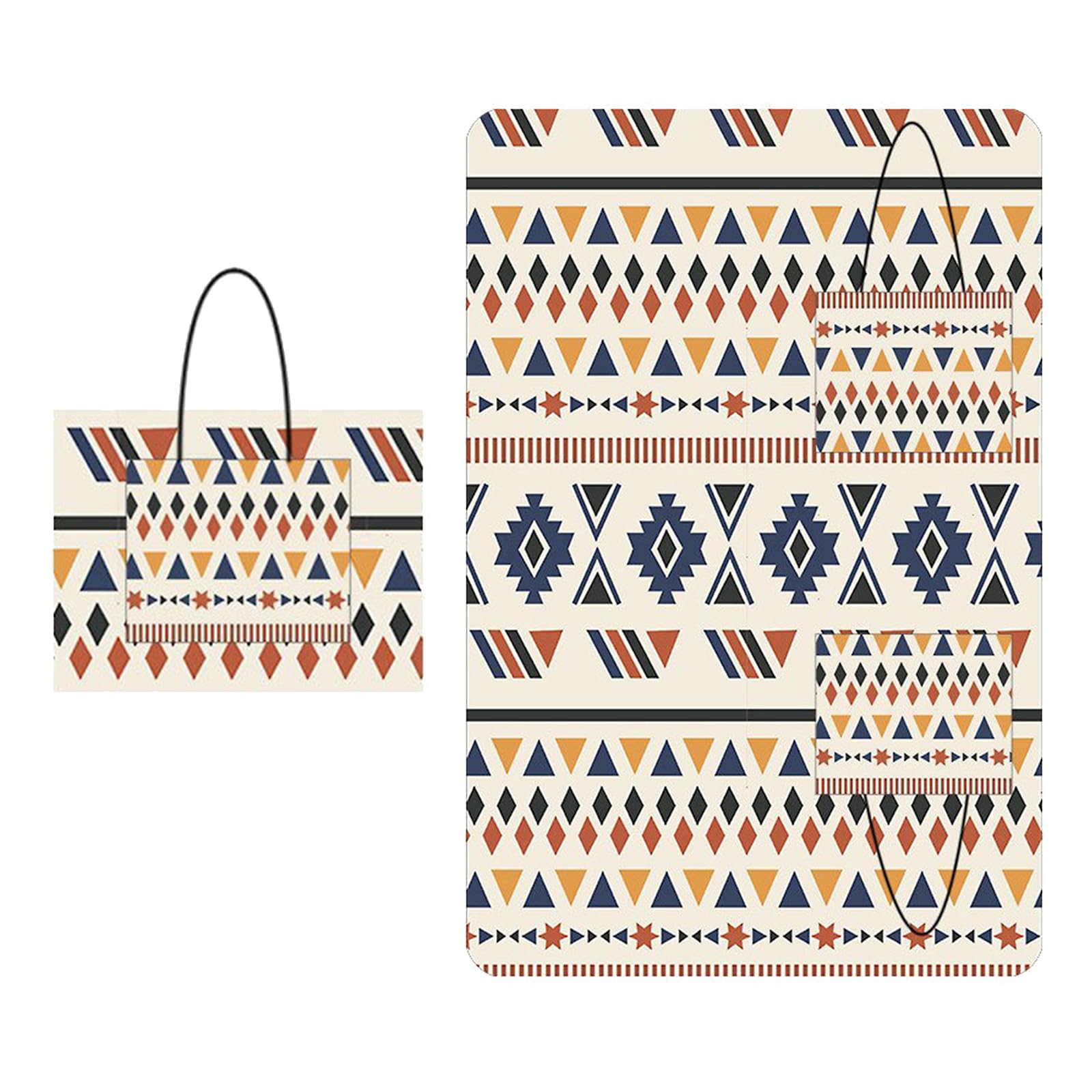 Grand tapis de pique-nique imperméable couverture de plage 150 x 200
