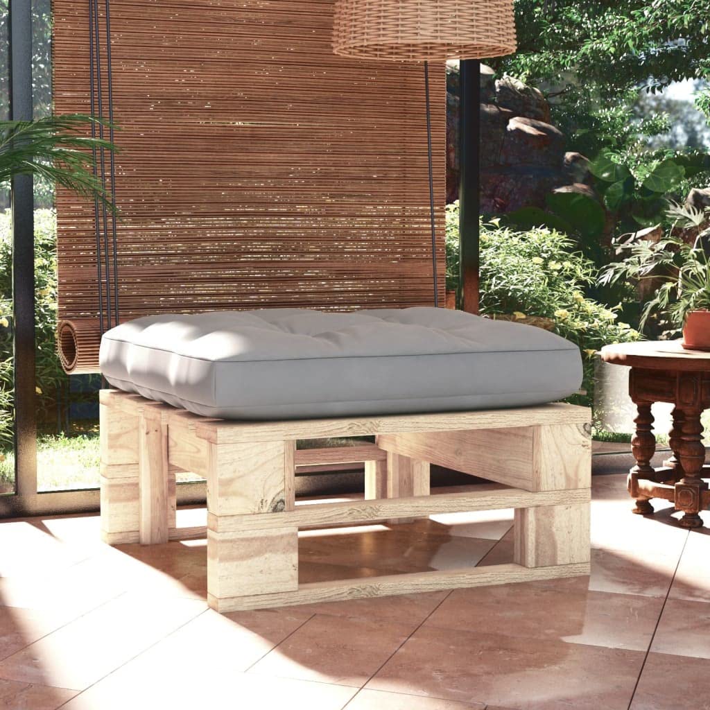 Fengshui Taboret na palety, impregnowane drewno sosnowe