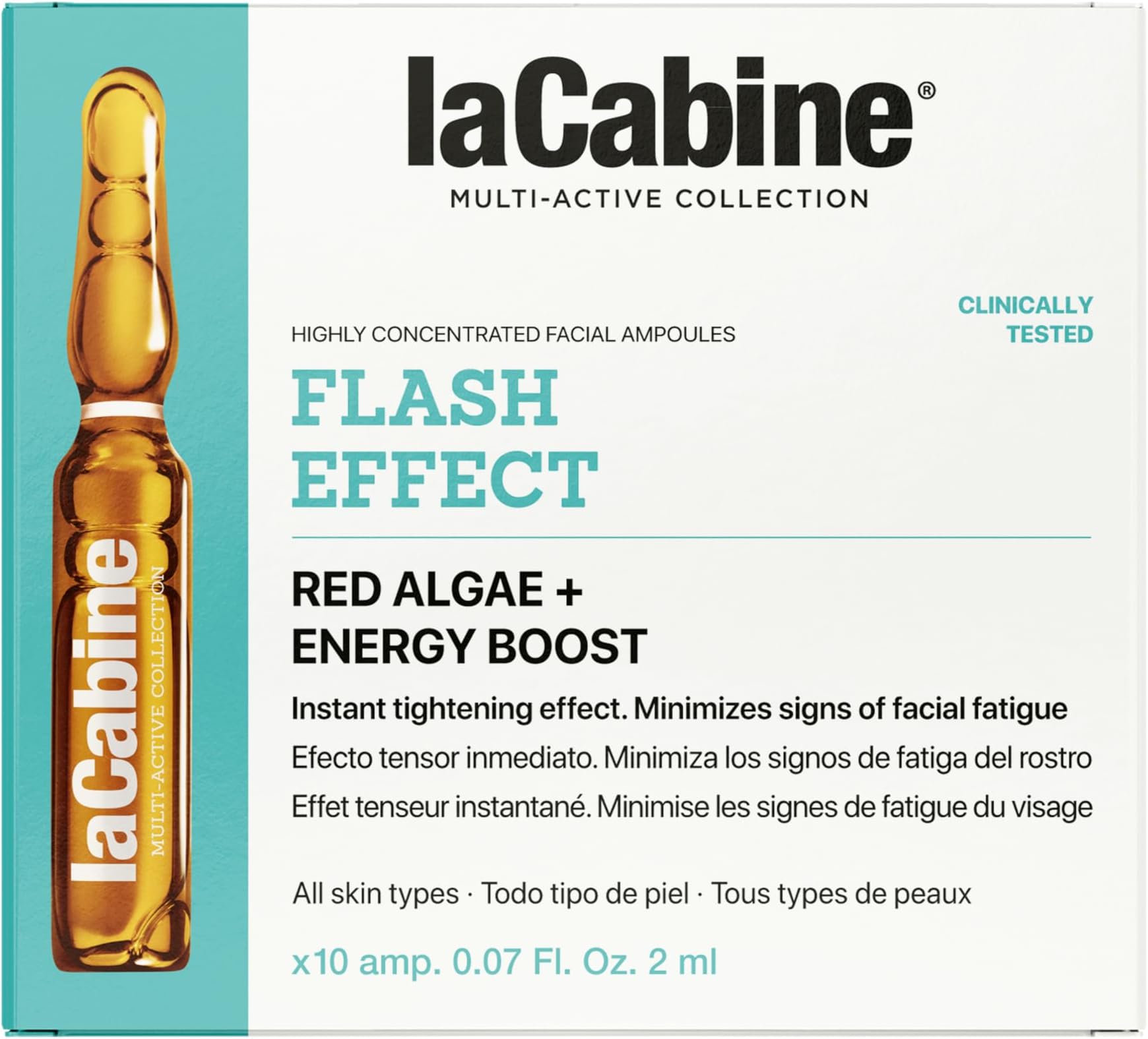 Flash Effect 10 Ampoules Of 2 Ml, One Color