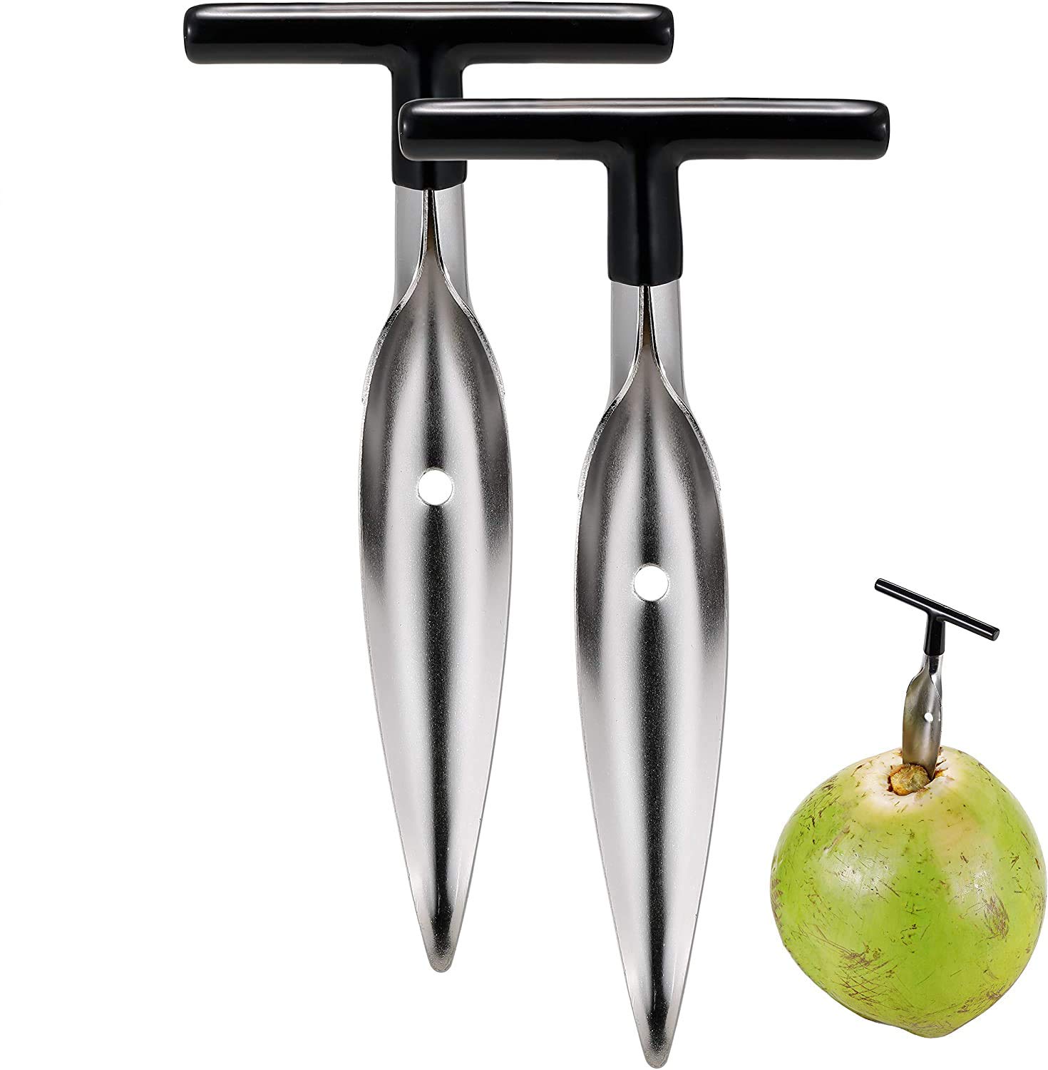 See full amazon price history chart for Styxon/Stainless Steel Coconut Opener Tool, Coconut Driller, Coconut Opener Machine, Coconut Opener Knife, Coconut Water Opener - (Pack- 2) Styxon/Stainless Steel Coconut Opener Tool, Coconut Driller, Coconut Opener Machine, Coconut Opener Knife, Coconut Water Opener - (Pack- 2) (B09873DMWZ) Amazon Price History, Amazon Price Tracker