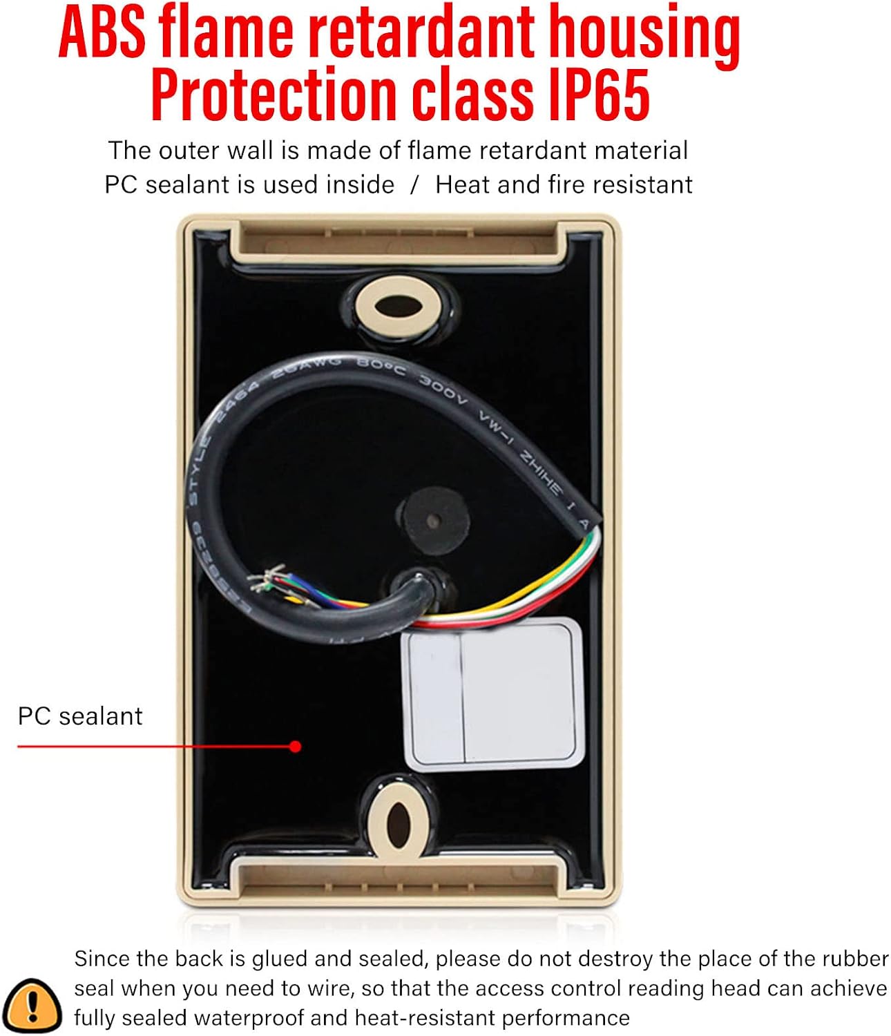 Pilipane IC ID Card Reader Professional 125khz IP65 Small Access Card Reader for Door Entry System