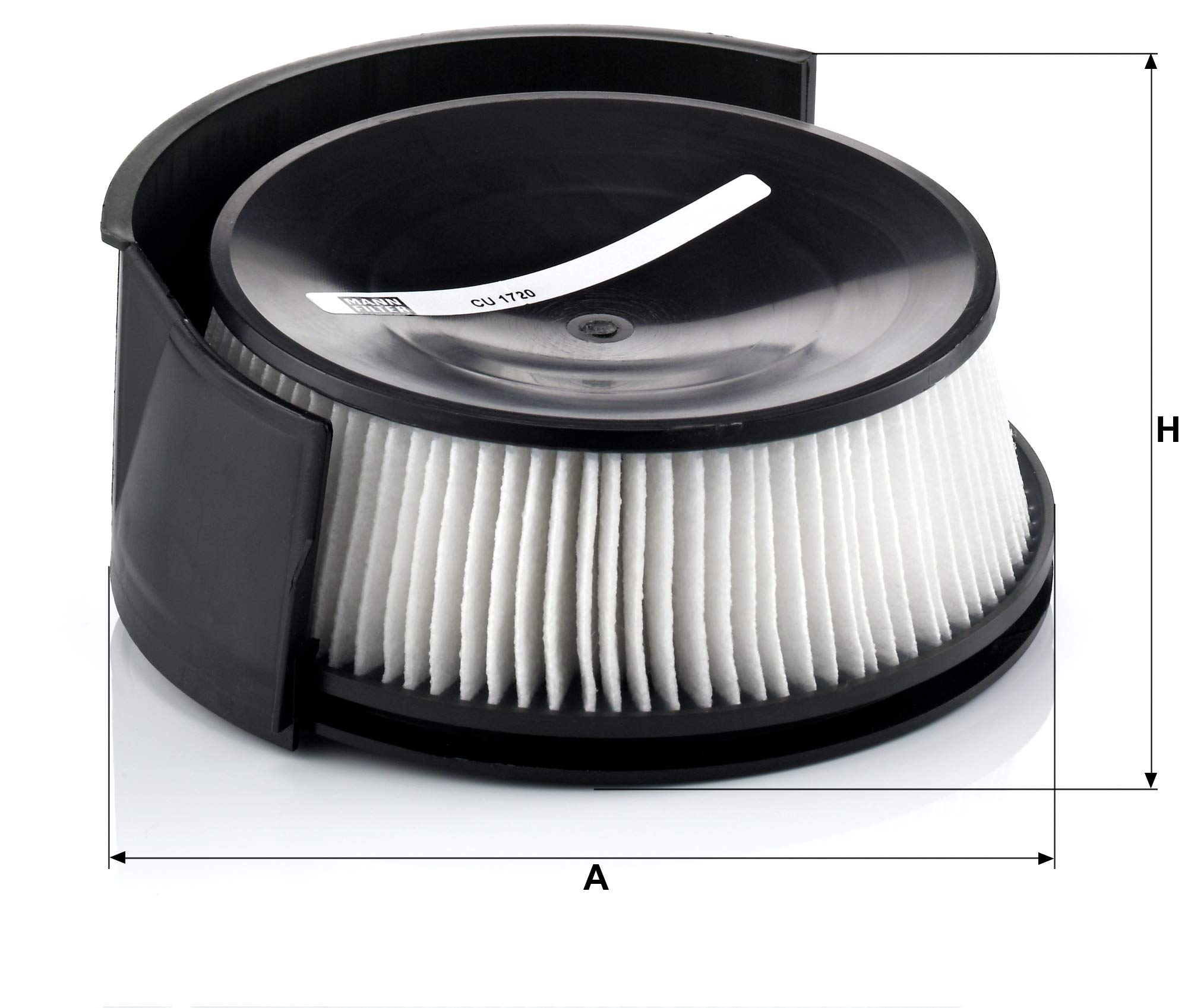 MANN-FILTER CUK 3360 Filtro de habitáculo – Filtro de habitáculo con carbón activo para automóviles
