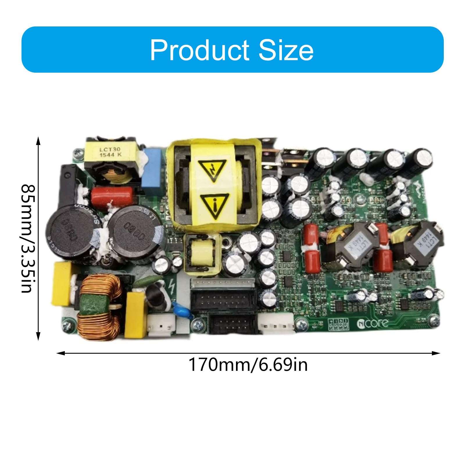Modulo avanzato amplificatori Potenza Classe D Integrato con Tecnologia rettifica sincrona Riproduzione del Suono fedeltà Standby a Basso consumo SMPS