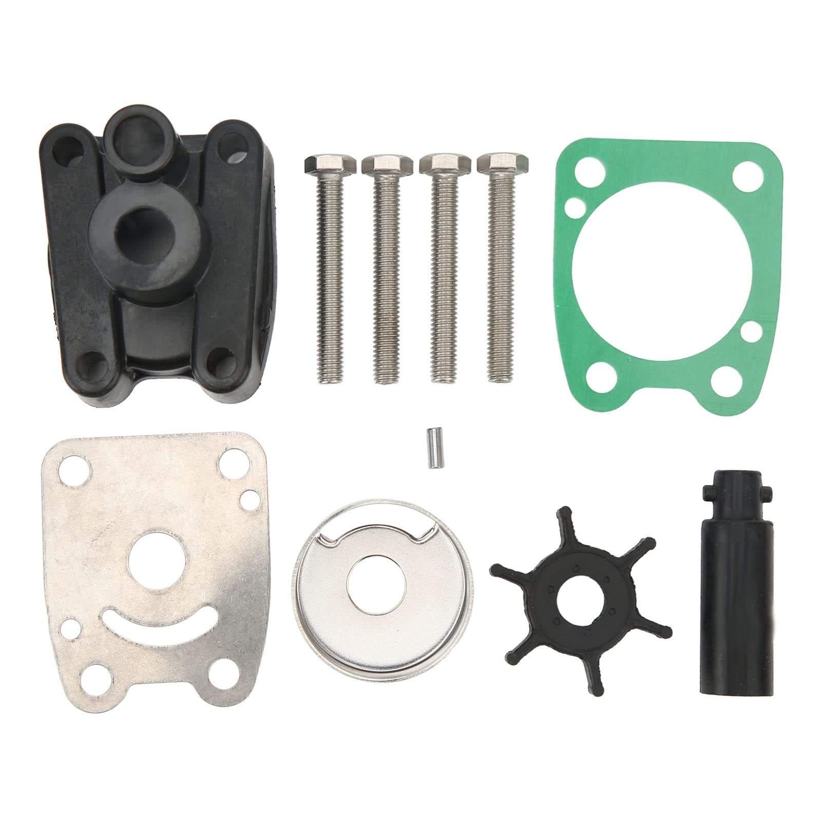 utensili elettrici Kit di riparazione della girante della pompa dell'acqua marina, forte compatibilità Kit di riparazione della pompa dell'acqua del motore fuoribordo Leggero Facile da installare Elev
