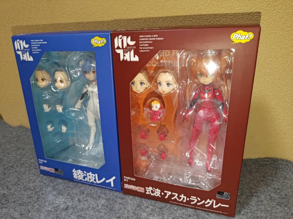 パルフォム エヴァンゲリオン アスカ 綾波レイ アクションフィギュア「パルフォムR! 綾波レイ 制服Ver